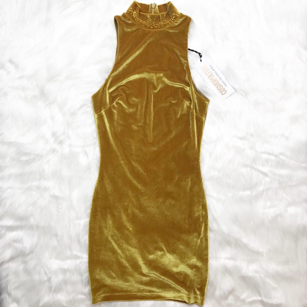 COSMOxDress the Population Kelsea Velvet Mini, XS